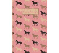 Horse Notebook: Cute Horse Lined Journal, Adorable Equestrian Gift, The Perfect Novelty Horse Gift for a Horse or Pony Rider - Pink