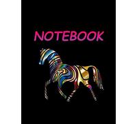 Horse Notebook Ruled 120 Pages DIN A4 (8.5x11 Inches)