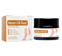 Horse Oil Foot Callus Remedy Balm Horse Oil Moisturizing Foot Care Cream Foot Cream for Dry Cracked Heels Horse Oil Foot Cream Making It Smoother and More