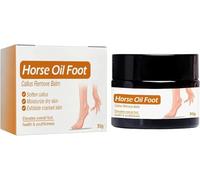 Horse Oil Foot CallusRemedy Balm, Repair Peeling and Cracking Long Lasting, Removes Keratin And Moisturizes The Skin Of The Feet, Making It Smoother and More