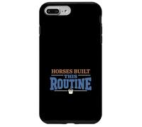 Horse Owner Routine Horse Life Schedule Humor Equestrian Case for iPhone 7 Plus/8 Plus