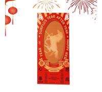 Horse Packet, Pull Out Giftware, New Year Cash Holder with Sliding Design, Red Pouch for Gifting Use, Festive Stationery, Money Set for Business Culture Enthusiasts Collectors Wedding