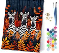 Horse Paint by Numbers for Adults, Animal Painting by Numbers for Adults Kits On Canvas, Easy DIY Acrylic Pigment Drawing Paintwork, Hobbies for Women, for Home Wall Decor Gifts 40x52 inch 2-5390