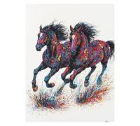 Horse Paint by Numbers for Adults, Animal Painting by Numbers for Adults with Canvas for Painting 40x54Inches Acrylic Paint Set Brush,Canvas Wall Art Supplies for Room Decor Gifts for Women model-5375