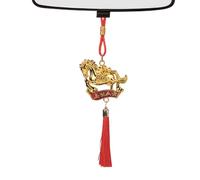Horse Pendant - Seasonal New Year Decoration, Elegant Celebration Ornament Bringing Fortune and Prosperity | Ideal for Office, Stairs, Trucks,