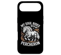 Horse Percheron My Soul Rides With My Percheron Case for iPhone Air