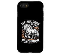 Horse Percheron My Soul Rides With My Percheron Case for iPhone SE (2020) / 7/8