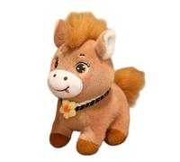 Horse Plush - Brown Cute Stuffed Animal With Big Eyes | Stuffed Horses Plush Toy | Horses Soft Toy | Wild Animals Toys Gift For Kids Girls And Boys Classroom Easter Halloween Christmas Birthday Decor