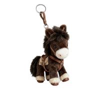 Horse Plush, Cute Soft Collectible, Plush Horse Toys with Keychain Charm, Doll with Soft Material, Plushes Toys, Horses Plushes for Kids Teens Adults Family Bag Purse Backpack Handbag