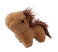 Horse Plush Keychain Toy - Miniature Horse Pendant, Adorable Plush Material | Portable Lightweight Compact Keychain Accessories, Cute Stuffed Horse Doll Key Chain For Kids Adults Keyring