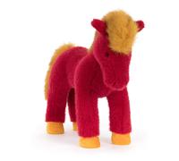 Horse plush Red one size