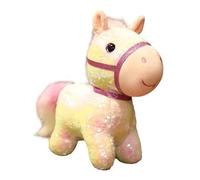 Horse Plush, Sequins Collectible Plush Doll, 5.9 Inches Stuffed Animal Toy with Soft Material, 2026 Year of the Horse Design with Adorable Features, Kids Boys Girls Home Living Room Nursery Travel Use