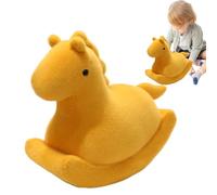 Horse Plush Toy, 15.7 Inch Rocking Horse Throw Pillow, Cute Soft Animal Companion for Kids Adults Bedroom Living Room Sofa Bed Car Home Play