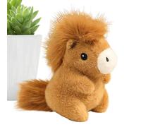 Horse Plush Toy | Cute & Cuddly Collectible Home Decoration | Soft Plush Animals Horse Shape - For Friends Family Collectors Boys Sofa Living Room Bedroom