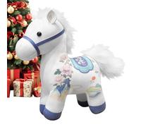 Horse Plush Toy | Mascot Decorations For Parties And Chinese New Year - 2026 Year Of The Horse Plush Mascot For Decorations - For Car, Home, Bedroom, Living Room