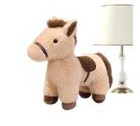 Horse Plush Toy, Soft Huggable Collectible Doll, 12 Inch Stuffed Horse with Plush, Cuddly Animal Doll with Embroidered Details, Kids and Adult Gift for Sofa, Bed, Couch, Car, Chair, Desk, Living R
