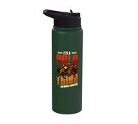 Horse Polo Player It's A Polo Thing You Wouldn't Understand Stainless Steel Insulated Water Bottle