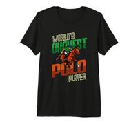 Horse Polo World's Okayest Polo Player Premium T-Shirt