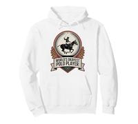 Horse Polo World's Okayest Polo Player Pullover Hoodie