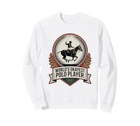 Horse Polo World's Okayest Polo Player Sweatshirt