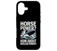 Horse Power How About Nuclear Power Submarine Case for iPhone 17