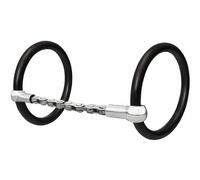 Horse Professional Choice 3-1/4" Loose Ring 5 1/4" Chain Mouth Horse Bit 35570