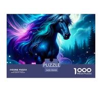 Horse Puzzle 1000 Pieces Adults Educational Relaxing Brain Training Animals Precision Pieces Quality 70x50cm/1000pcs