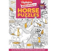 Horse Puzzles: A Hidden Pictures Activity Book for Kids 6 and Up Who Love Horses, Search-And- Find Fun with Hidden Objects and Horse-Themed Challenges