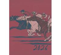 Horse Racing 2026 A4 Desktop Diary With Week To Page: Weekly Organiser For Business or Home