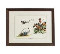 Horse Racing cartoon print. The Turf Club by Bryn Parry