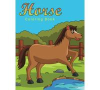 Horse Racing Coloring Book: For Kids Teens and Adults