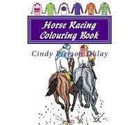 Horse Racing Colouring Book