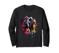 Horse Racing Derby Racer Jockey Horse Rider Long Sleeve T-Shirt