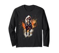 Horse Racing Derby Racer Jockey Horse Rider Long Sleeve T-Shirt