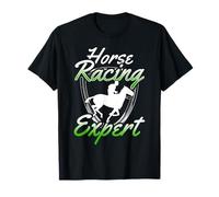 Horse Racing Expert Racer Horses Race T-Shirt