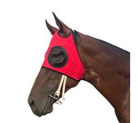 Horse Racing Eye Mask Harness Cover Windproof Speed Head for Horse(Red)