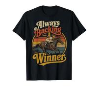 Horse Racing Fan Punter Retro Vintage T-Shirt