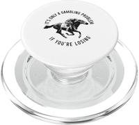 Horse Racing Gambling Derby Jockey Horse Rider Racer Funny PopSockets PopGrip for MagSafe
