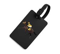 Horse Racing Horseracing Funny Luggage Tag Identifiers Travel Bag Tags with Name ID Label for Suitcase Backpack
