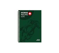 Horse Racing Log - A5 100 Page Logbook to record all your Flat & Jumps Racing Bets - With convenient columns for selections, stakes and returns - An Essential for all Horse Racing fans
