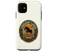 Horse Racing Longshot Lager Horseshoe Derby Day Beer Label Case for iPhone 11