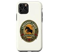 Horse Racing Longshot Lager Horseshoe Derby Day Beer Label Case for iPhone 11 Pro