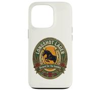 Horse Racing Longshot Lager Horseshoe Derby Day Beer Label Case for iPhone 13 Pro