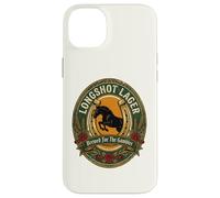 Horse Racing Longshot Lager Horseshoe Derby Day Beer Label Case for iPhone 14 Plus