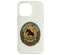 Horse Racing Longshot Lager Horseshoe Derby Day Beer Label Case for iPhone 14 Pro Max