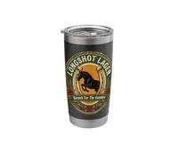 Horse Racing Longshot Lager Horseshoe Derby Day Beer Label Stainless Steel Insulated Tumbler