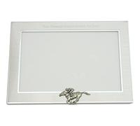 Horse Racing Metal Photo Frame 6 x 4 FREE ENGRAVING Landscape or Portrait (Landscape) 187BM