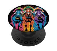 Horse Racing Race Day Jockey Derby Racer PopSockets Adhesive PopGrip