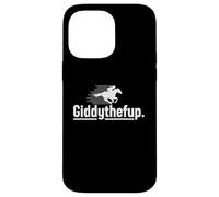 Horse Racing Vintage Giddythefup KY Derby Horse Case for iPhone 14 Pro Max