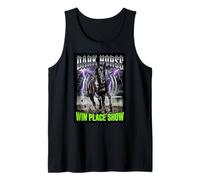 Horse Racing Win Place Show Retro 90s Bootleg Derby Day Tank Top
